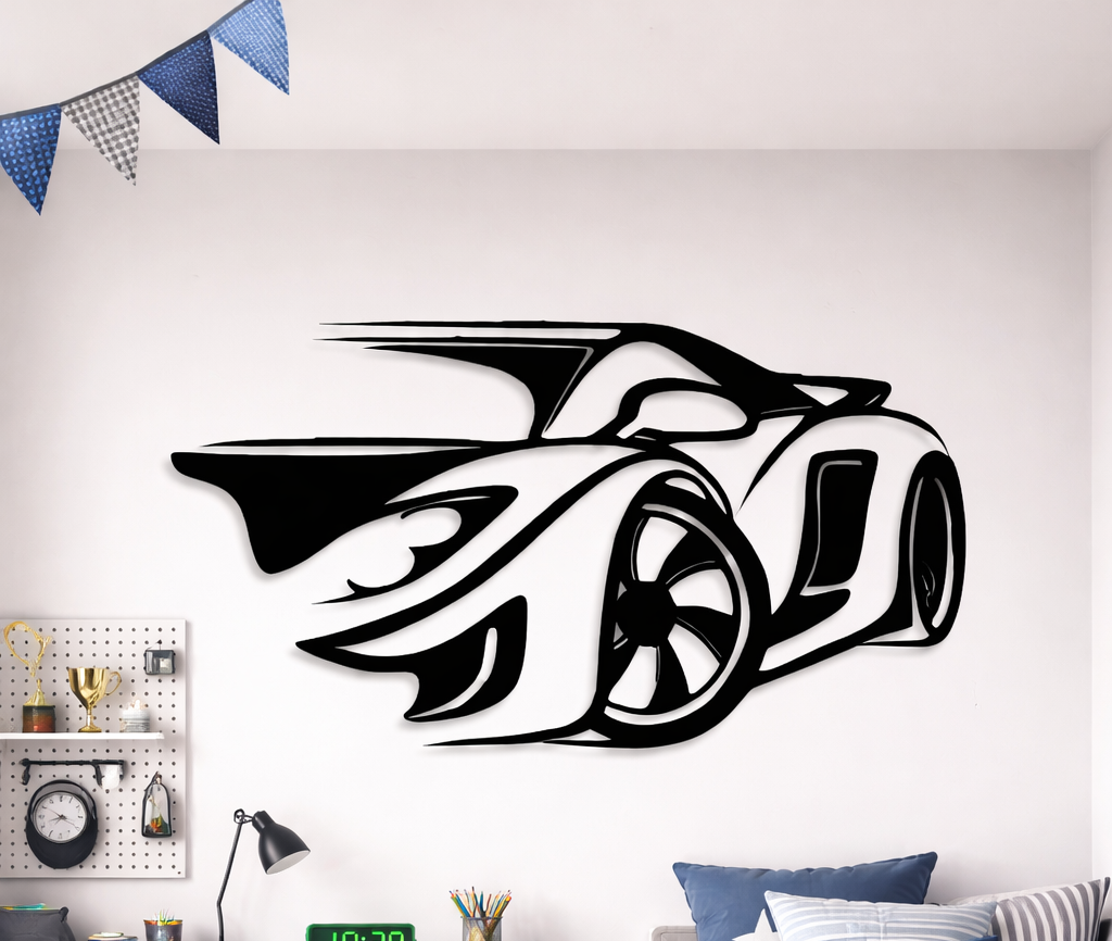 Panel ścienny AUTO, dekoracja ścienna 3D - obrazek 2