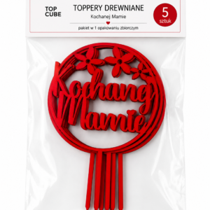 topper czerwony